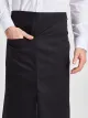 Milano Classic Bag 80 x 100 - Schlitzschürze - schwarz
